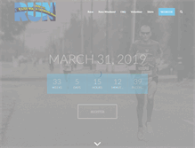 Tablet Screenshot of modestomarathon.com